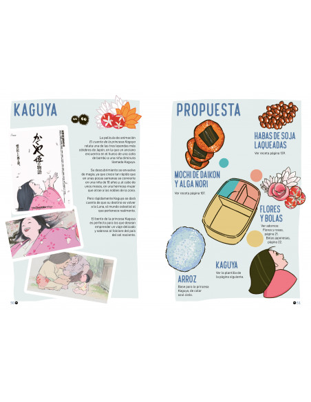 Los bentos de las películas del Studio Ghibli