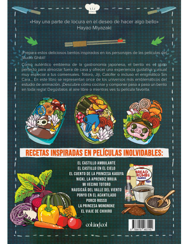 Los bentos de las películas del Studio Ghibli