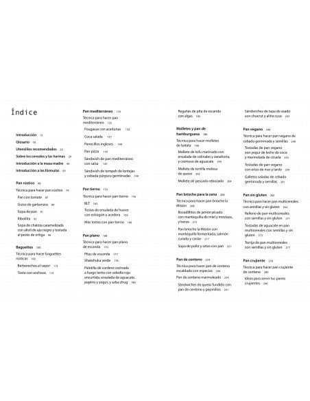 El libro del pan