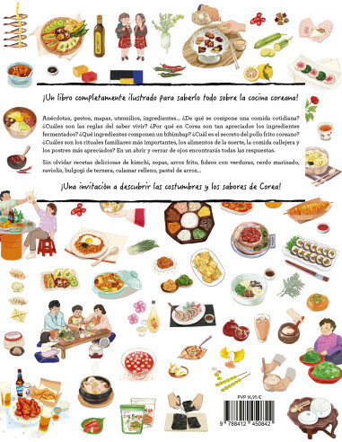 La cocina coreana ilustrada
