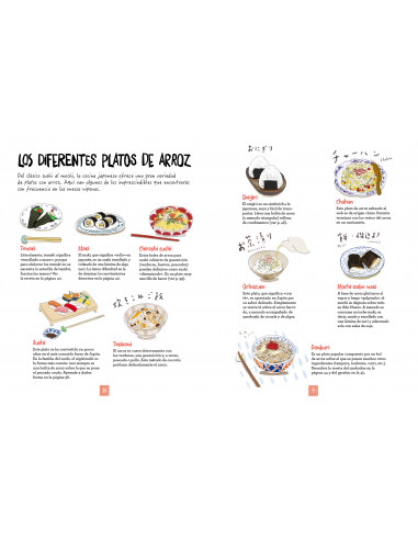 La cocina japonesa ilustrada