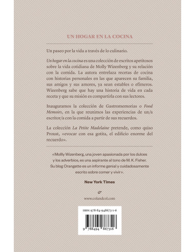 Un hogar en la cocina. Historias y recetas