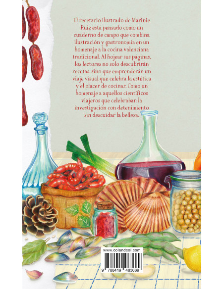 Gastronomía valenciana: recetario ilustrado