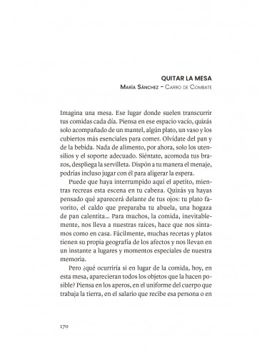 Escribir gastronomía 2024