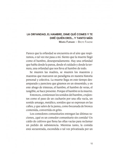 Escribir gastronomía 2024