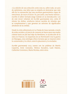 Escribir gastronomía 2024 2