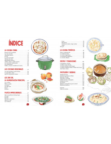 La cocina china ilustrada