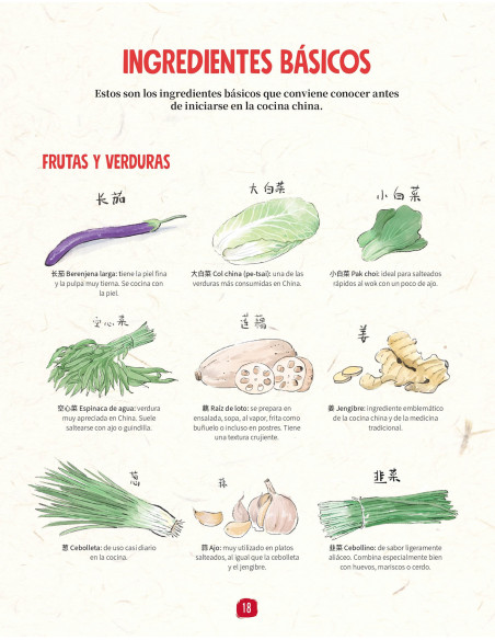 La cocina china ilustrada