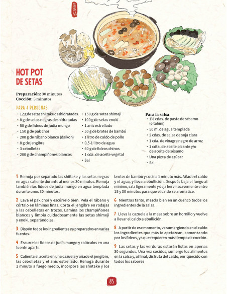 La cocina china ilustrada