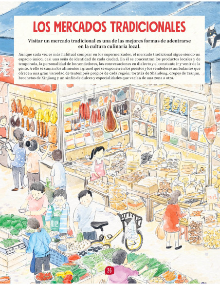 La cocina china ilustrada