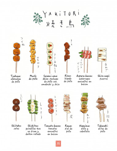 La cocina japonesa ilustrada
